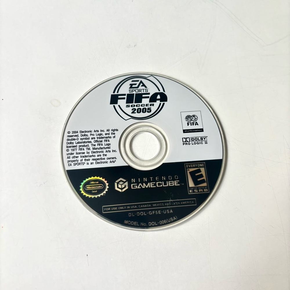 GAMECUBE FIFA 2005